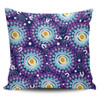 Australia Aboriginal Pillow Cases - Purple Abstract Seamless Pattern With Aboriginal Inspired Pillow Cases