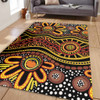 Australia Aboriginal Area Rug - Dot In Aboriginal Style Area Rug