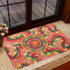 Australia Aboriginal Doormat - Aboriginal Art Style Abstract Doormat