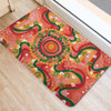 Australia Aboriginal Doormat - Aboriginal Art Style Abstract Doormat