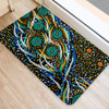 Australia Aboriginal Doormat - Color Dot Dreamtime Doormat