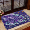 Australia Aboriginal Doormat - Purple Dot Dreamtime Doormat