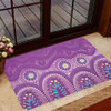 Australia Aboriginal Doormat - Purple Aboriginal Dot Doormat