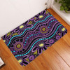 Australia Aboriginal Doormat - Purple Dot In Aboriginal Style Doormat