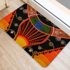 Australia Aboriginal Doormat - Indigenous Dot With Boomerang Inspired Doormat