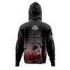 Australia Anzac Day Hoodie - Lest We Forget Red Hoodie