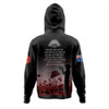 Australia Anzac Day Hoodie - Lest We Forget Red Hoodie