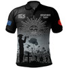 Australia Anzac Day Polo Shirt - Lest We Forget Black Polo Shirt
