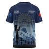 Australia Anzac Day T-shirt - Lest We Forget Blue T-shirt