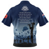 Australia Anzac Day Hawaiian Shirt - Lest We Forget Blue Hawaiian Shirt