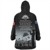 Australia Anzac Day Snug Hoodie - Lest We Forget Black Snug Hoodie