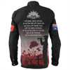 Australia Anzac Day Long Sleeve Shirt - Lest We Forget Red Long Sleeve Shirt