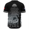 Australia Anzac Day Baseball Shirt - Lest We Forget Black Baseball Shirt