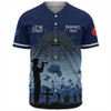 Australia Anzac Day Baseball Shirt - Lest We Forget Blue Baseball Shirt