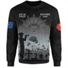 Australia Anzac Day Sweatshirt - Lest We Forget Black Sweatshirt