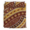 Australia Aboriginal Bedding Set - Australian Aboriginal Style Of Pattern Background Bedding Set