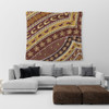 Australia Aboriginal Tapestry - Australian Aboriginal Style Of Pattern Background Tapestry