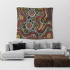 Australia Aboriginal Tapestry - Illustration Based On Aboriginal Style Of Artwork Tapestry