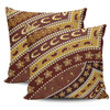 Australia Aboriginal Pillow Cases - Australian Aboriginal Style Of Pattern Background Pillow Cases