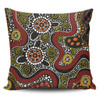 Australia Aboriginal Pillow Cases - Illustration Based On Aboriginal Style Of Artwork Pillow Cases