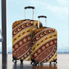 Australia Aboriginal Luggage Cover - Australian Aboriginal Style Of Pattern Background Luggage Cover