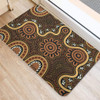 Australia Aboriginal Doormat - Aboriginal Style Of Dot Art  Doormat