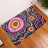 Australia Aboriginal Doormat - Beautiful Vector Painting Showcasing Aboriginal Dot Artwork Doormat