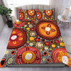 Australia Aboriginal Bedding Set - Colorful Dot Art Inspired By Aboriginal Culture Bedding Set