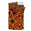 Australia Aboriginal Bedding Set - Dot Art That Reflects Aboriginal Traditions Inspired Bedding Set