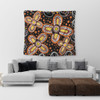 Australia Aboriginal Tapestry - Flowers Inspired By The Aboriginal Art Tapestry