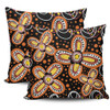 Australia Aboriginal Pillow Cases - Flowers Inspired By The Aboriginal Art Pillow Cases