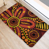 Australia Aboriginal Doormat - Dot Art That Reflects Aboriginal Traditions Inspired Doormat