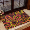 Australia Aboriginal Doormat - Dot Art That Reflects Aboriginal Traditions Inspired Doormat