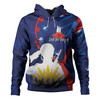 Australia Anzac Day Custom Hoodie - Lest We Forget With Blue Camouflage Pattern Hoodie