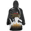 Australia Anzac Day Custom Snug Hoodie - Lest We Forget With Black Camouflage Pattern Snug Hoodie