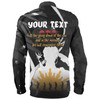 Australia Anzac Day Custom Long Sleeve Shirt - Lest We Forget With Black Camouflage Pattern Long Sleeve Shirt