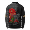 Australia Anzac Day Custom Long Sleeve Polo Shirt - Australian And New Zealand Warriorsers In Flanders Fields Poppy Flowers V2 Long Sleeve Polo Shirt