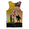 Australia Anzac Day Men Singlet - Special Remembrance Day Lest We Forget Men Singlet