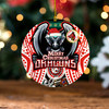 St. George Illawarra Dragons Christmas Acrylic And Wooden Ornament - Merry Chrissie Indigeous Dragons