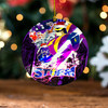 Melbourne Storm Christmas Acrylic And Wooden Ornament - Super Melbourne Storm Xmas