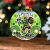 Canberra Raiders Christmas Acrylic And Wooden Ornament - Indigenous Super Vikings Xmas