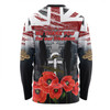Australia Navy Force Anzac Day Custom Long Sleeve T-shirt - We Thank You For Our Freedom Long Sleeve T-shirt