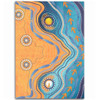 Australia Aboriginal Area Rug - Indigenous Beach Dot Painting Art Area Rug