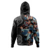 Australia Aboriginal Hoodie - Australian Native Floral Seamless Pattern Hoodie