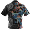 Australia Aboriginal Hawaiian Shirt - Australian Native Floral Seamless Pattern Hawaiian Shirt