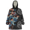 Australia Aboriginal Snug Hoodie - Australian Native Floral Seamless Pattern Snug Hoodie