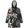 Australia Aboriginal Snug Hoodie - Seamless Pattern With Eucalyptus Flower Snug Hoodie