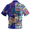 Australia Custom Polo Shirt - Happy Australia Day With Big Things Polo Shirt