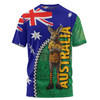 Australia Custom T-shirt - Kangaroo Happy Australia Day T-shirt