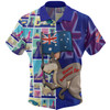 Australia Custom Hawaiian Shirt - Happy Australia Day With Big Things Hawaiian Shirt